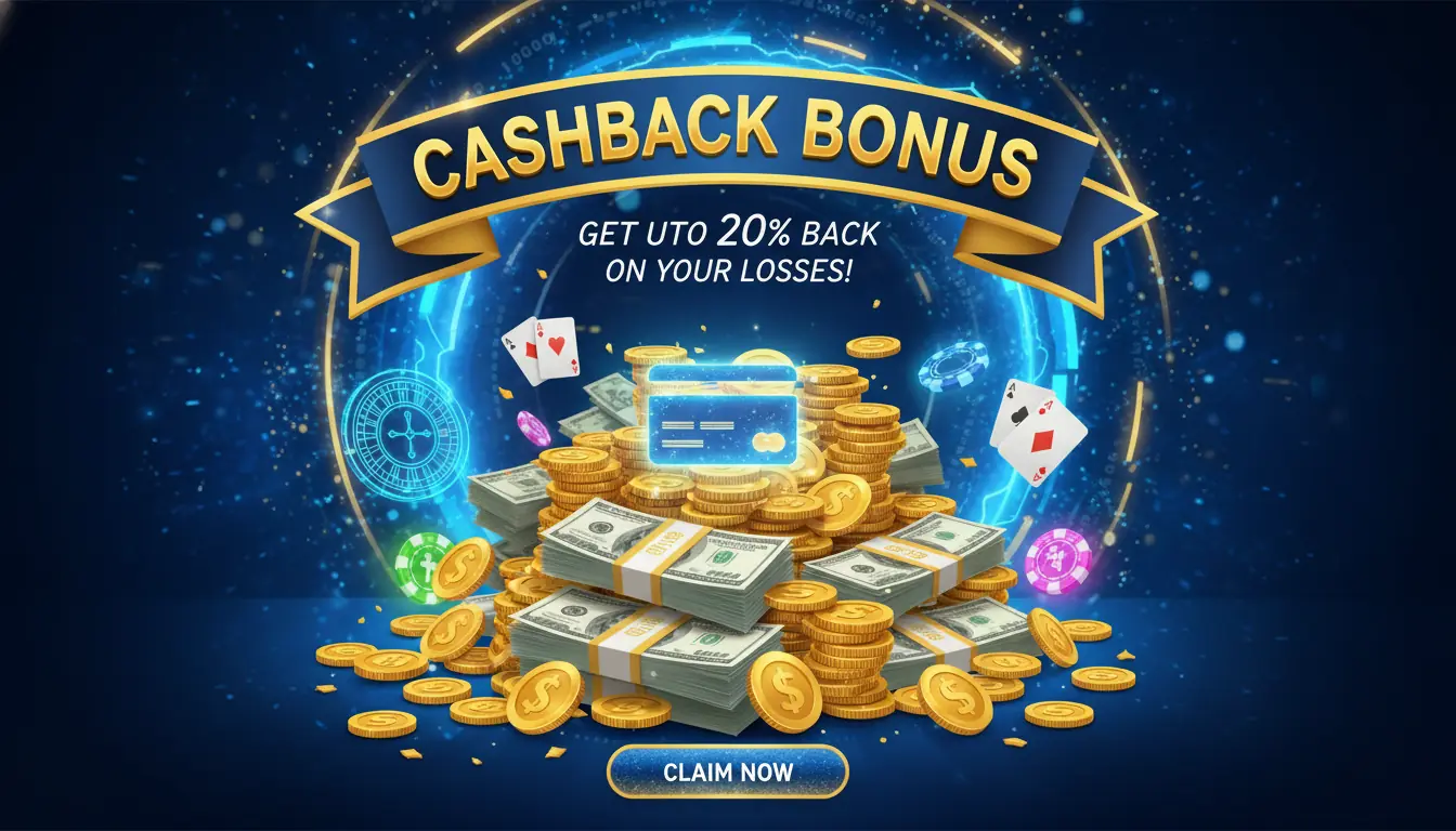 Golden Lion casino cashback bonus