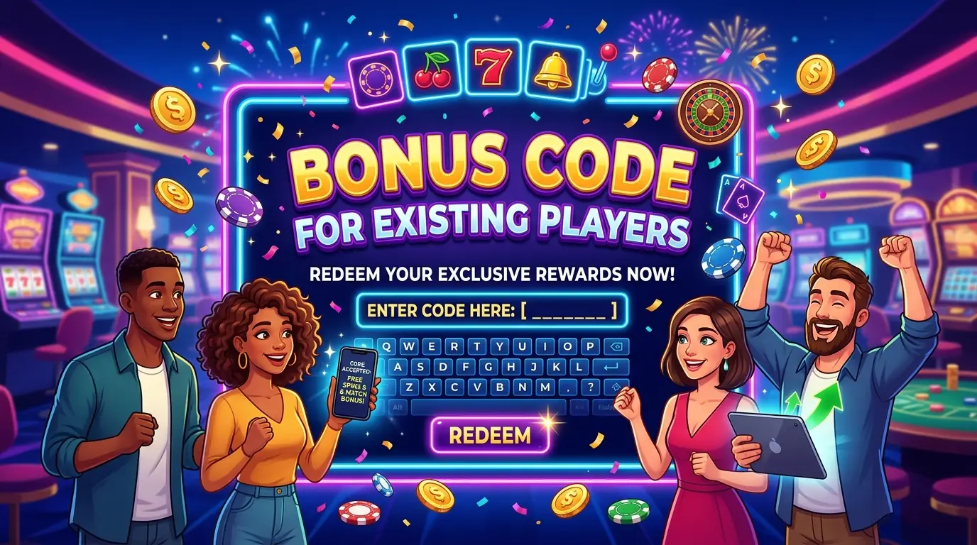 Golden Lion bonus code for existing players